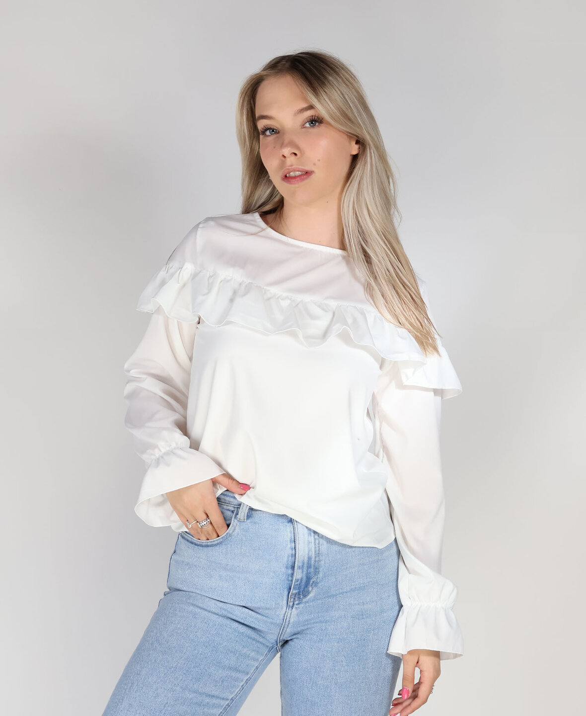 Rhodos Blouse White