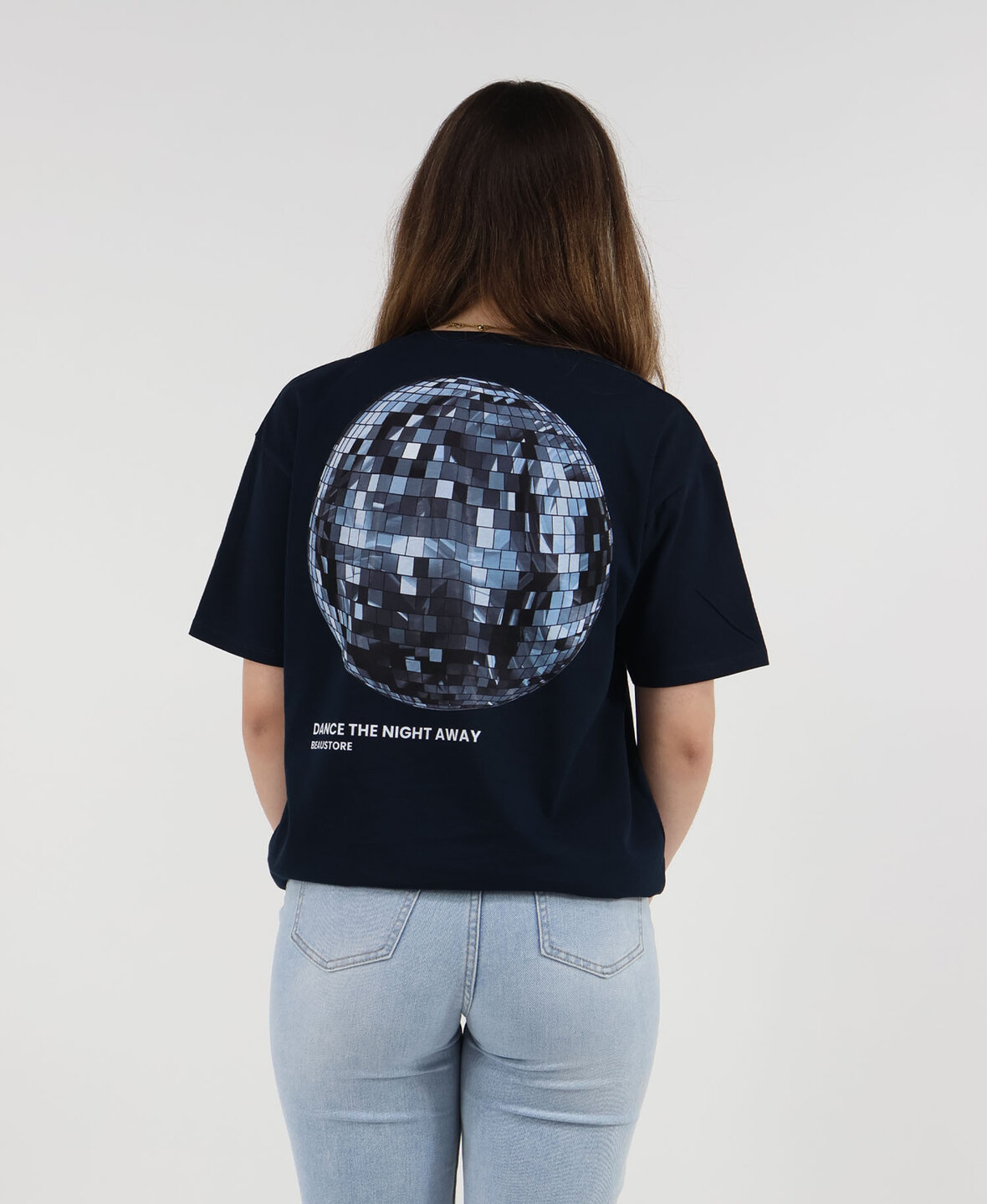 Disco t-shirt Navy Blue