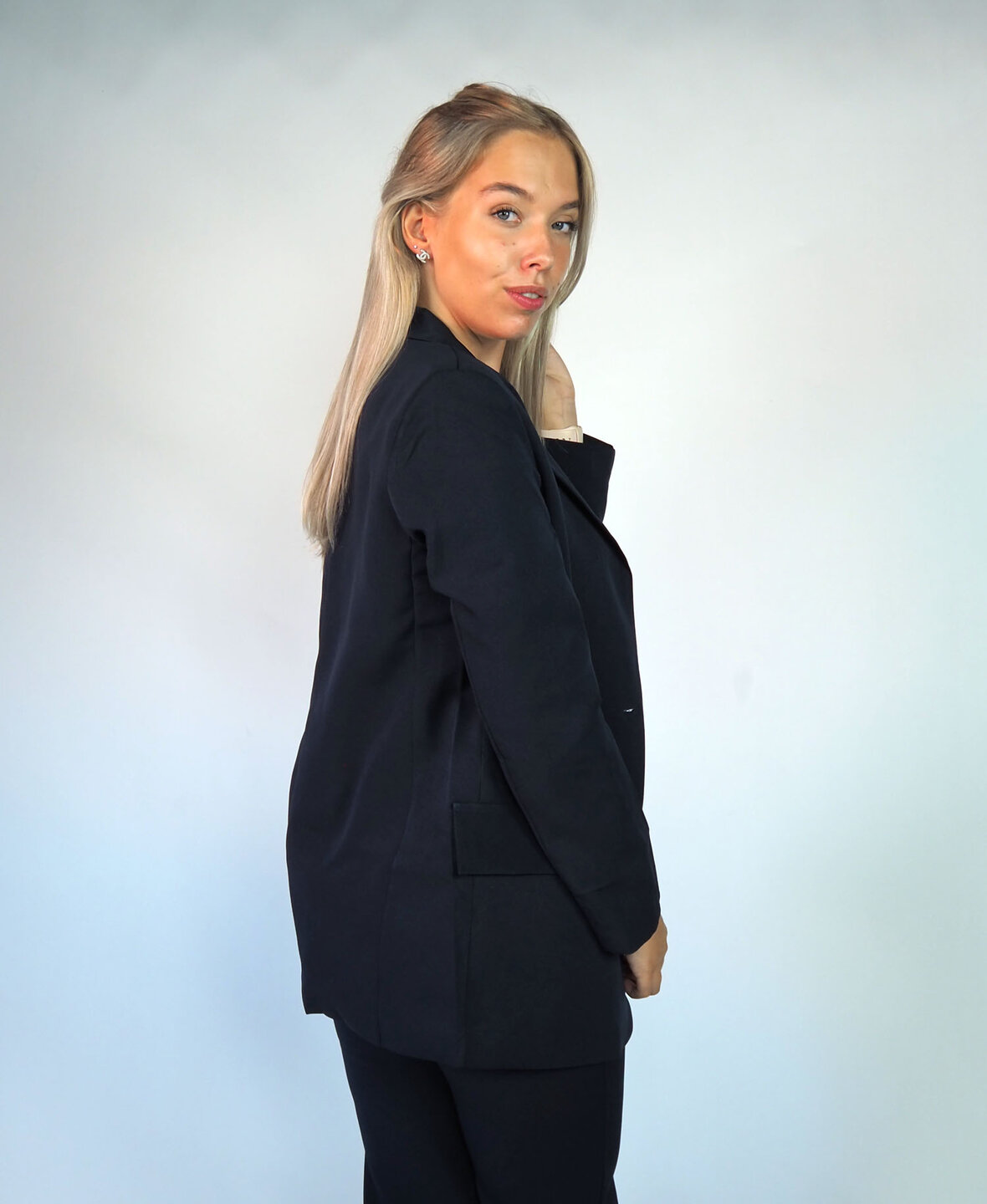 Sanne Blazer Navy Blue 