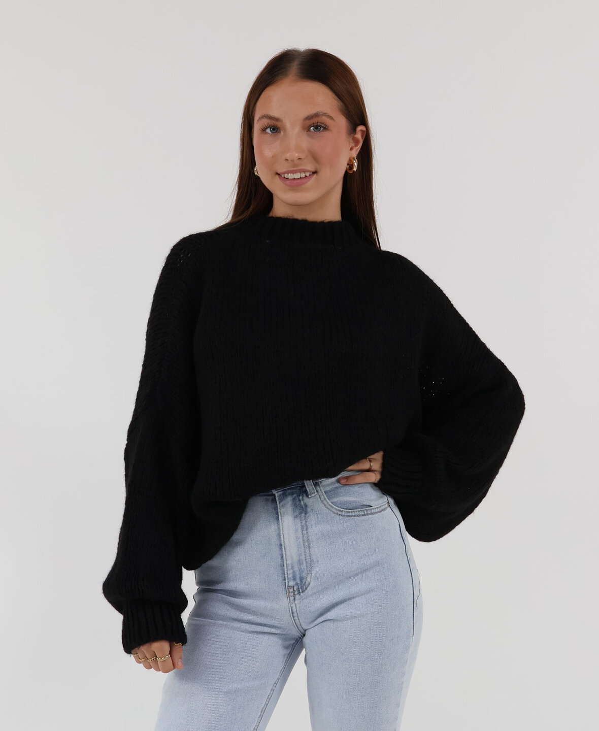 Comfy Knit Black