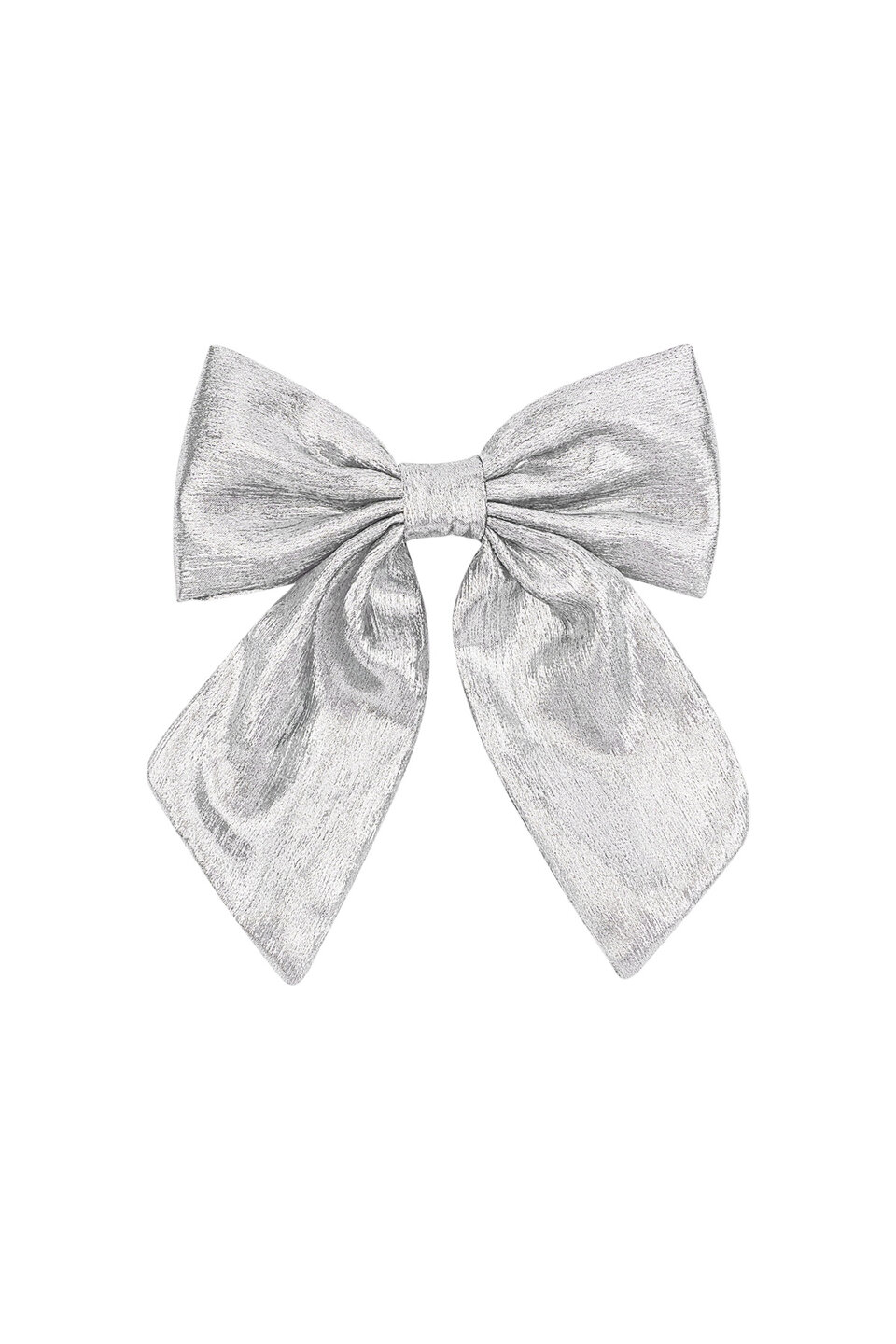 Hairclip Bow Silver