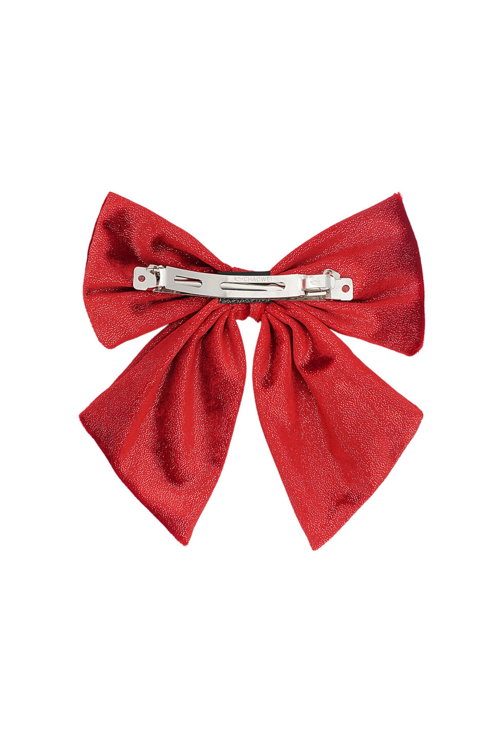 Hairclip Bow Red