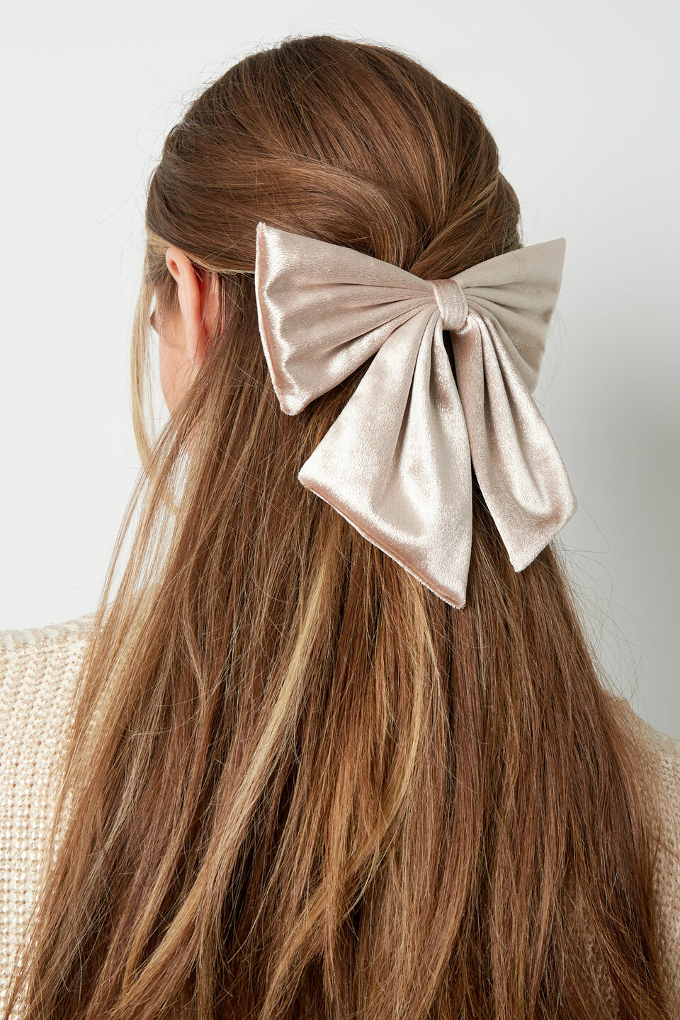 Hairclip Bow Red