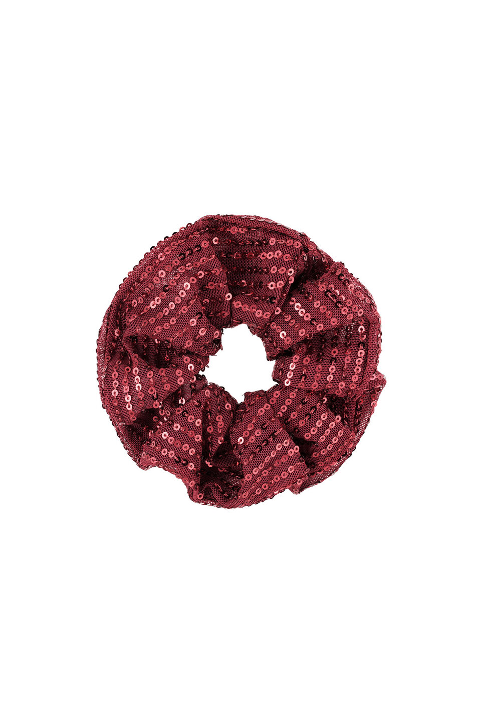 Glitter Scrunchie Red