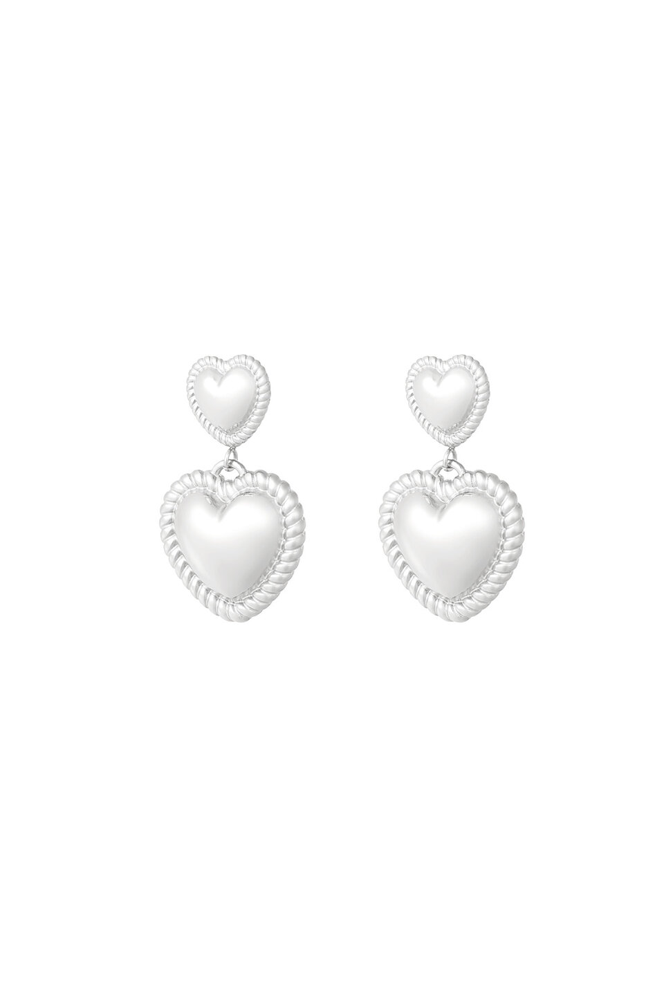 My Sweetheart Earrings Silver