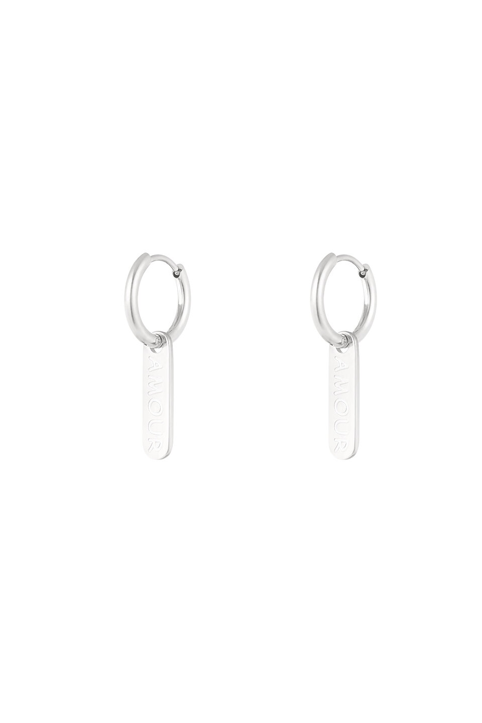 Amour Earrings Silver