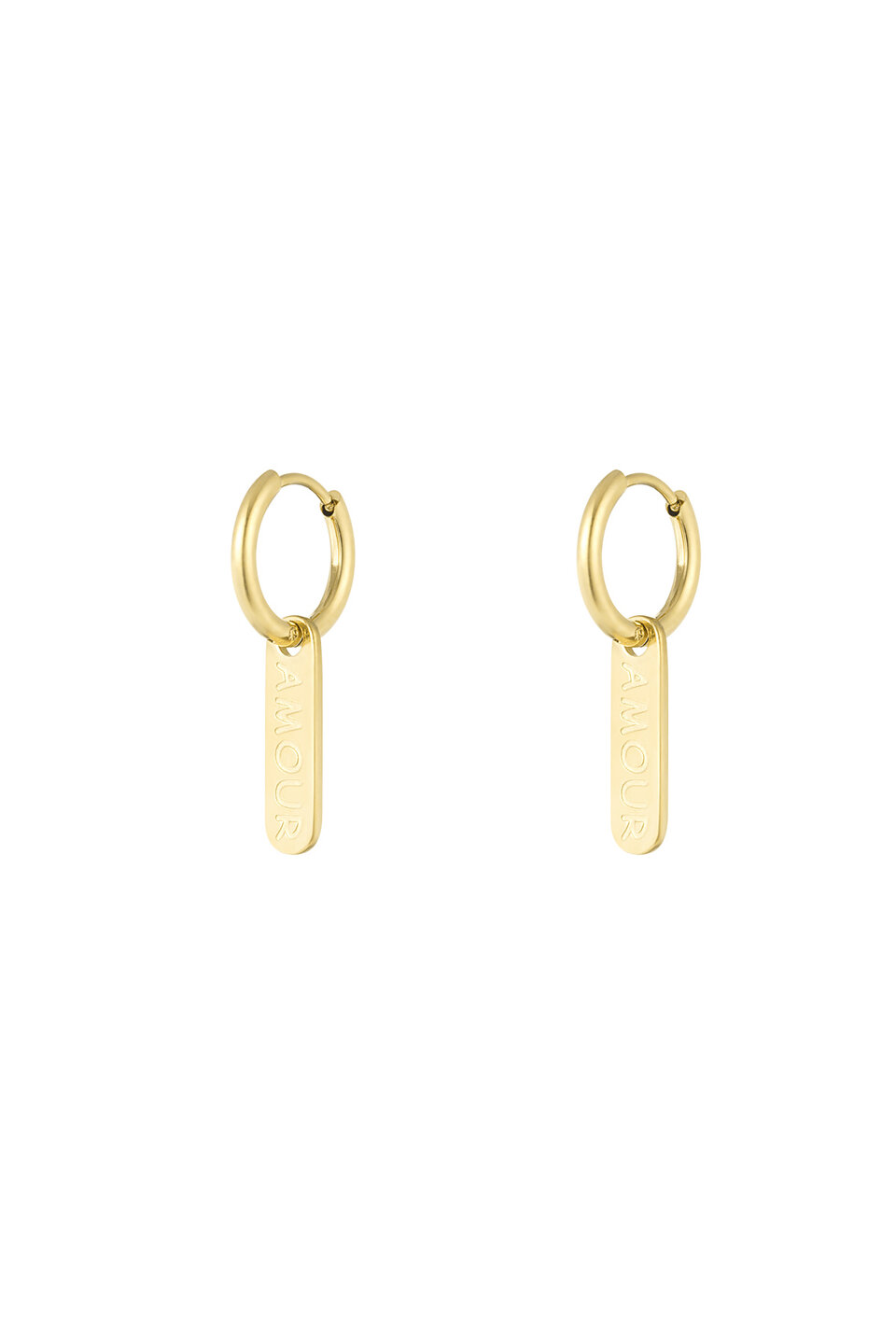 Amour Earrings Gold