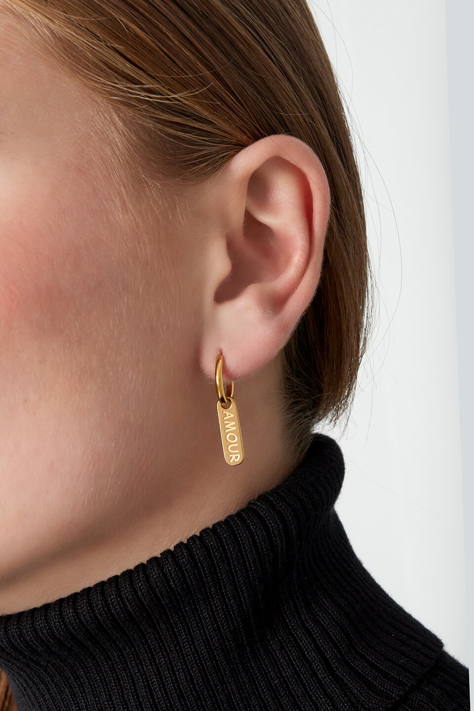 Amour Earrings Gold