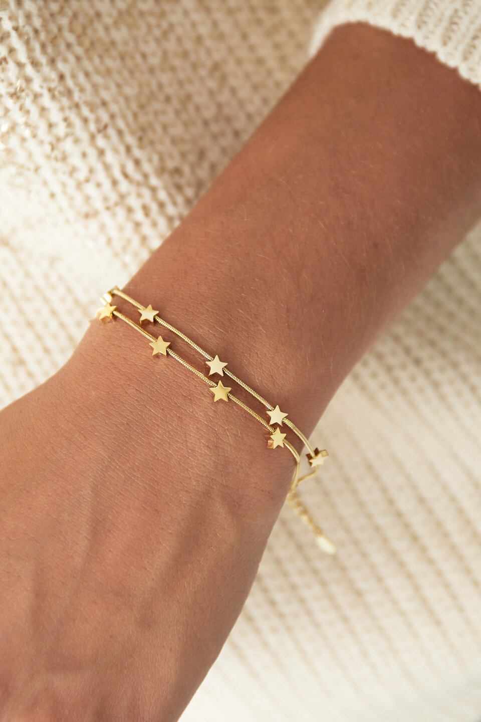 Catch The Stars Bracelet Gold