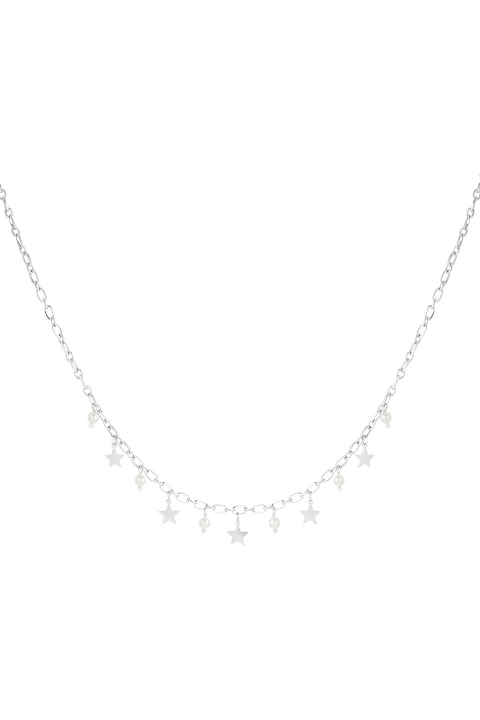 Starry Night Necklace Silver