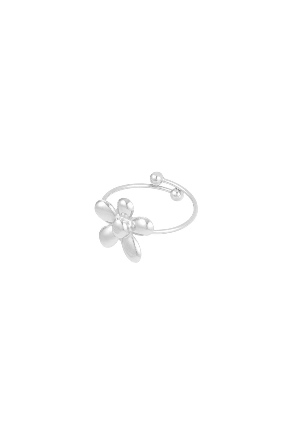 Flower Ring Silver