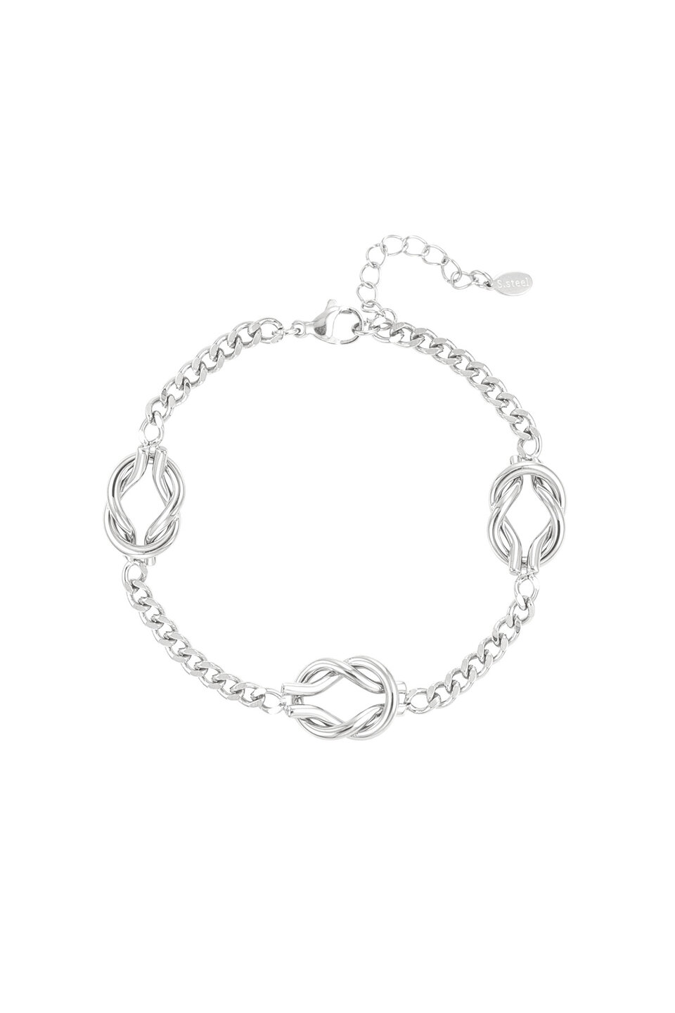 Knot Bracelet Silver