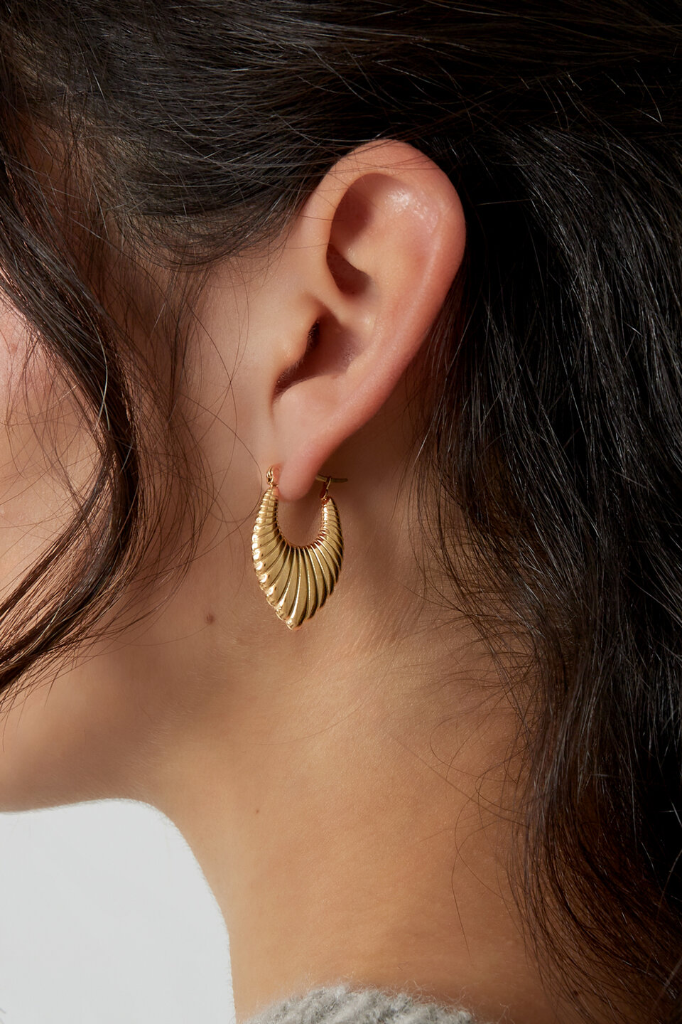 Crush Earrings Gold